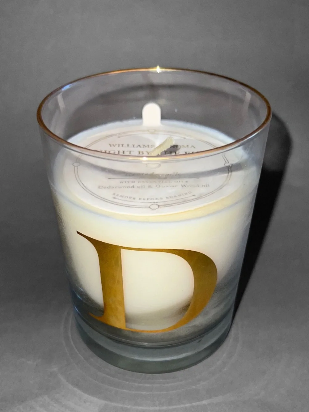 Williams Sonoma Letter 